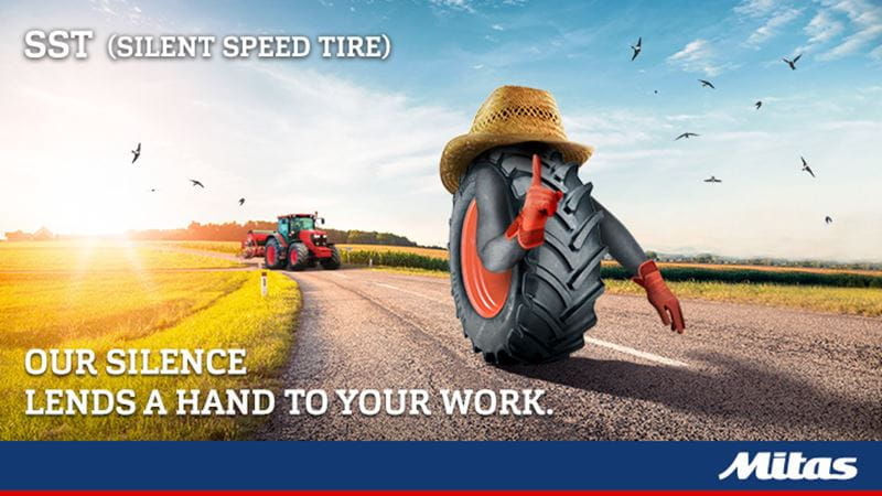 SST Tyres for Farming Tractors | Mitas Tyres