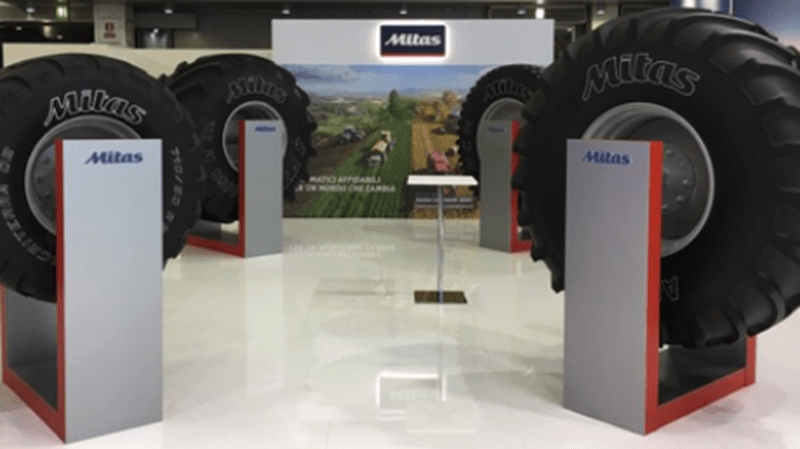 mitas-presents-one-of-the-largest-agricultural-tires-at-eima-2018